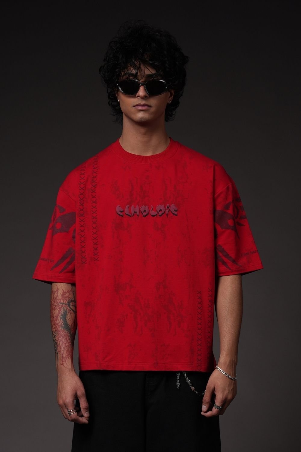 Ash Reborn Streetwear Oversized T-Shirt - Echolope