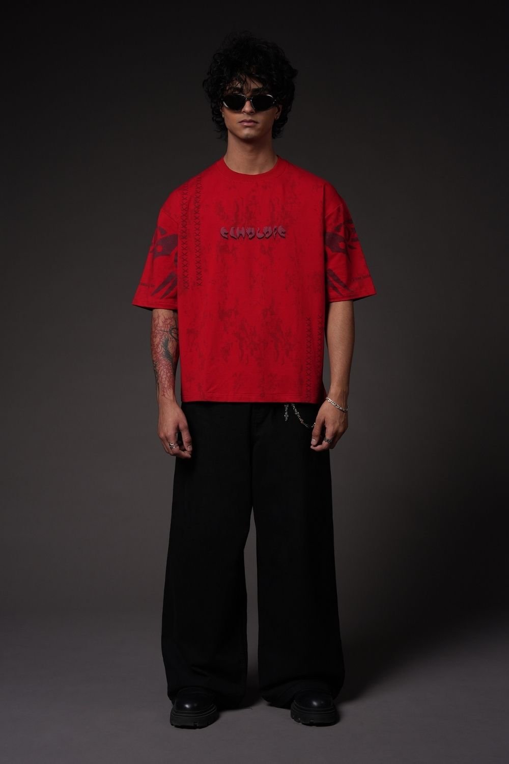 Ash Reborn Streetwear Oversized T-Shirt - Echolope