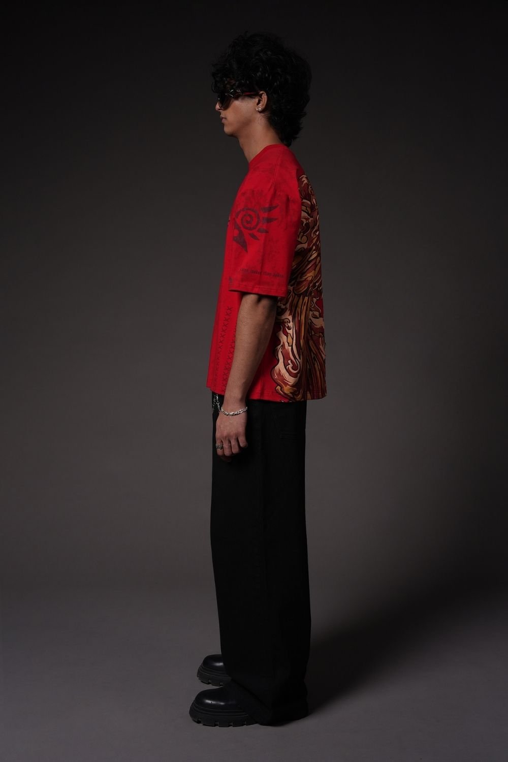 Ash Reborn Streetwear Oversized T-Shirt - Echolope