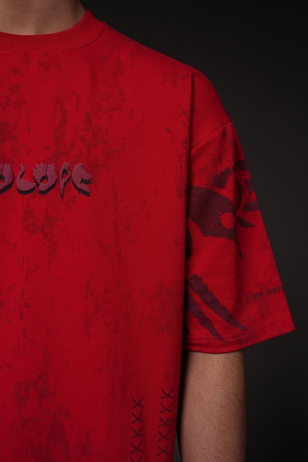 Ash Reborn Streetwear Oversized T-Shirt - Echolope