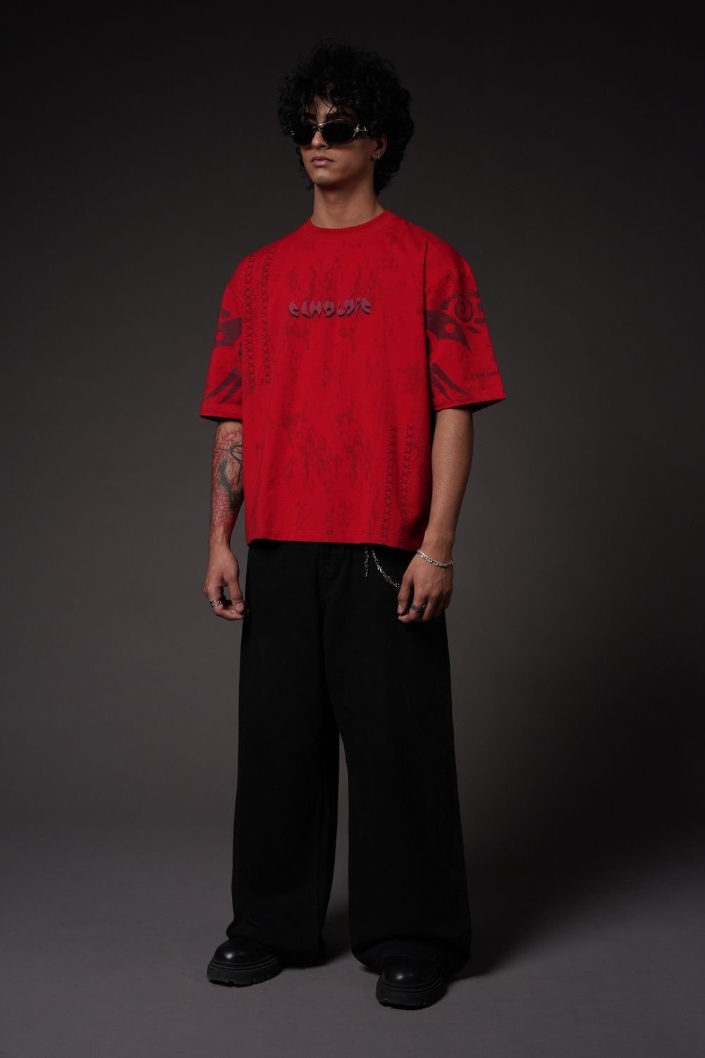 Ash Reborn Streetwear Oversized T-Shirt - Echolope