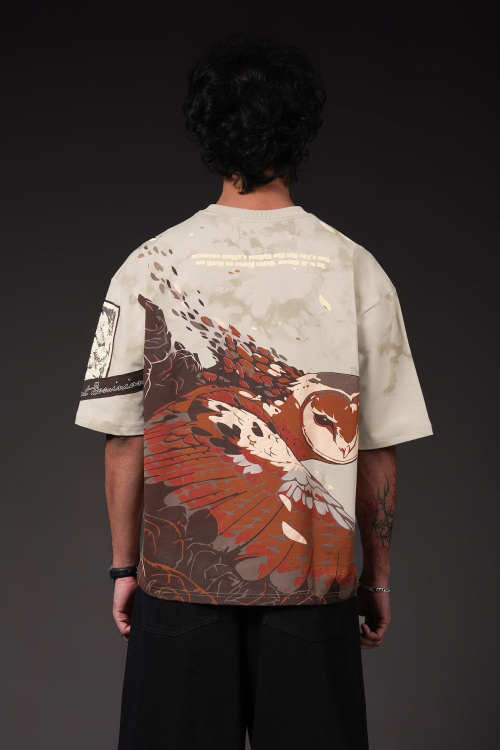 Ashen Streetwear Oversized T-Shirt - Echolope