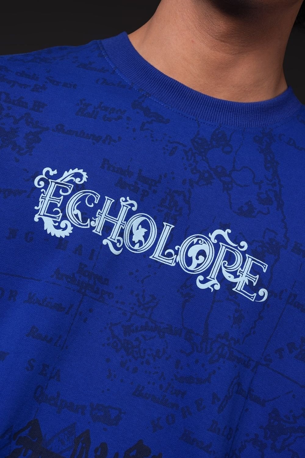 Midnight Streetwear Oversized T-Shirt - Echolope